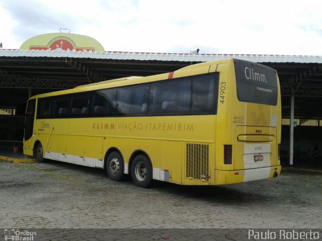 Viação Itapemirim 44903 na cidade de Ponto dos Volantes, Minas Gerais, Brasil, por Paulo Roberto Venancio da Silva. Número da foto: #2996483.