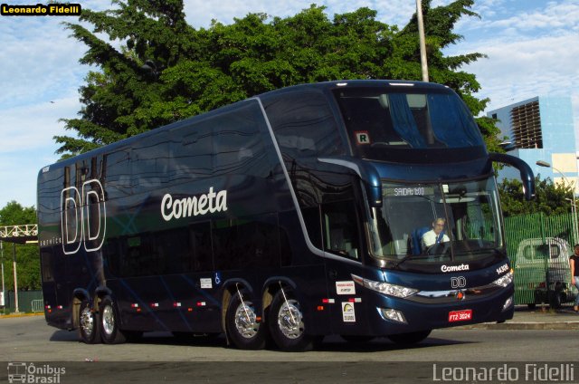 Viação Cometa 14306 na cidade de São Paulo, São Paulo, Brasil, por Leonardo Fidelli. Número da foto: #2996024.