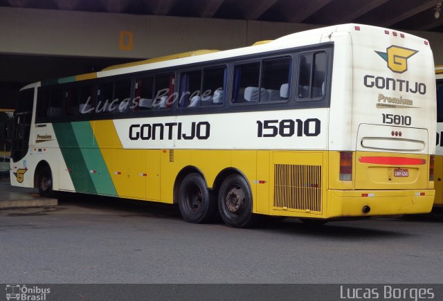 Empresa Gontijo de Transportes 15810 na cidade de Araxá, Minas Gerais, Brasil, por Lucas Borges . ID da foto: 2995615.