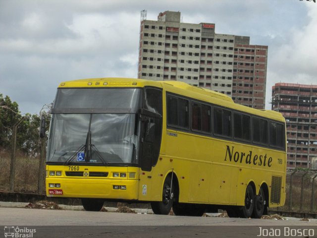 Viação Nordeste 7060 na cidade de Natal, Rio Grande do Norte, Brasil, por João Bosco Melo Farias Severo de Almeida. Número da foto: #2995706.
