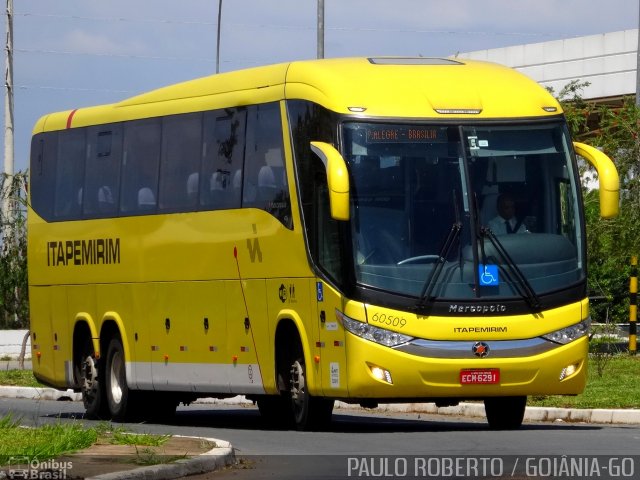 Viação Itapemirim 60509 na cidade de Brasília, Distrito Federal, Brasil, por Paulo Roberto de Morais Amorim. Número da foto: #2995789.
