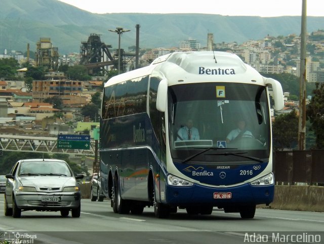 Transportadora Turística Benfica 2016 na cidade de Belo Horizonte, Minas Gerais, Brasil, por Adão Raimundo Marcelino. ID da foto: 2997041.