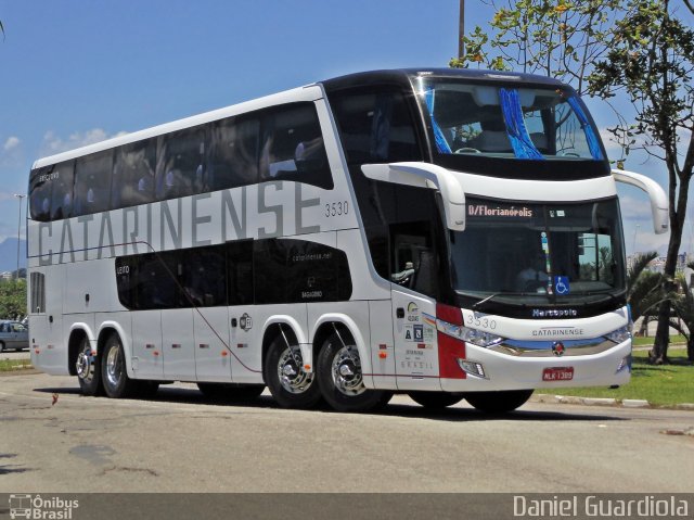 Auto Viação Catarinense 3530 na cidade de Florianópolis, Santa Catarina, Brasil, por Daniel Guardiola. Número da foto: #2996574.