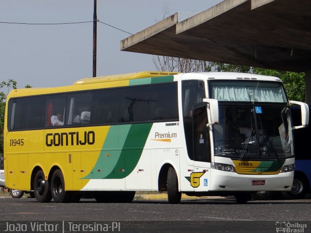 Empresa Gontijo de Transportes 11945 na cidade de Teresina, Piauí, Brasil, por João Victor. ID da foto: 2998574.