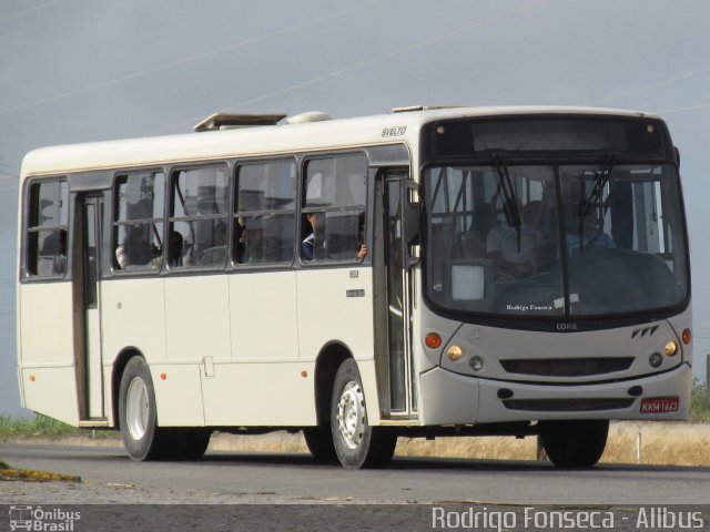 Ônibus Particulares 1663 na cidade de Messias, Alagoas, Brasil, por Rodrigo Fonseca. ID da foto: 2999224.