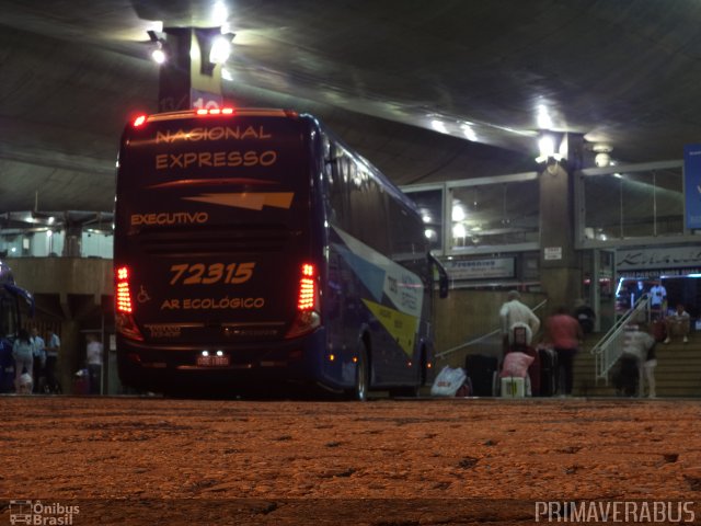 Nacional Expresso 72315 na cidade de Uberlândia, Minas Gerais, Brasil, por Alexandre Rodrigo. Número da foto: #3000129.