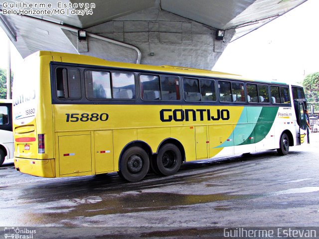 Empresa Gontijo de Transportes 15880 na cidade de Belo Horizonte, Minas Gerais, Brasil, por Guilherme Estevan. Número da foto: #2998515.