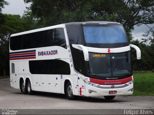 Expresso Embaixador 427 na cidade de Pelotas, Rio Grande do Sul, Brasil, por Felipe Alves. Número da foto: #2998458.