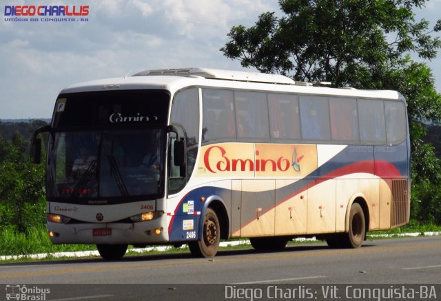 Camino Transportes 2406 na cidade de Vitória da Conquista, Bahia, Brasil, por Diego Charlis Coelho. ID da foto: 2998798.