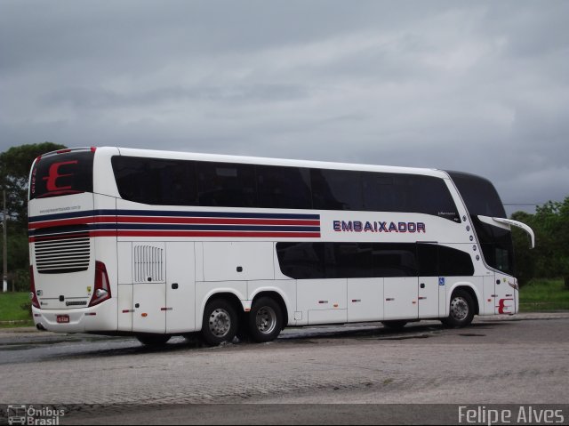 Expresso Embaixador 425 na cidade de Pelotas, Rio Grande do Sul, Brasil, por Felipe Alves. Número da foto: #2998455.