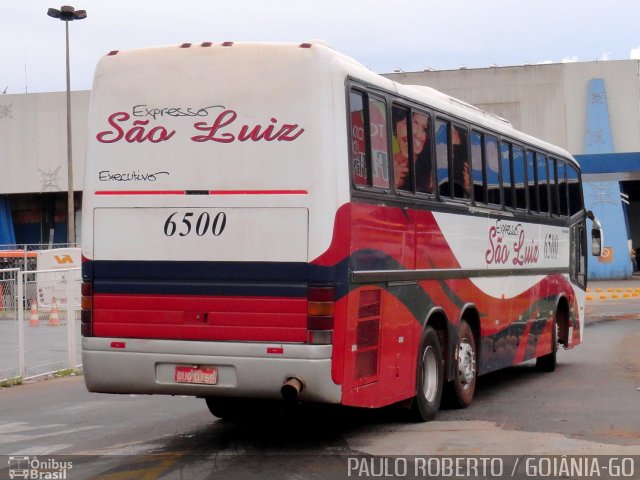 Expresso São Luiz 6500 na cidade de Goiânia, Goiás, Brasil, por Paulo Roberto de Morais Amorim. Número da foto: #2998301.