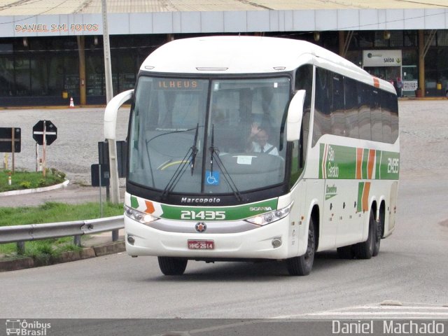 Cia. São Geraldo de Viação 21435 na cidade de Perdões, Minas Gerais, Brasil, por Daniel  Machado. Número da foto: #2999362.