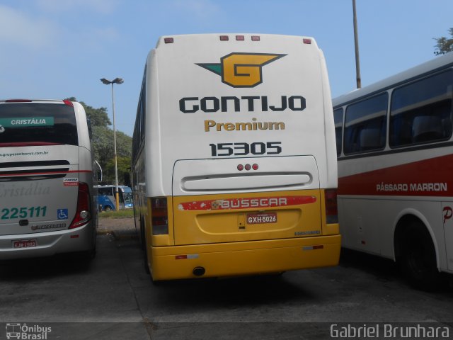 Empresa Gontijo de Transportes 15305 na cidade de São Paulo, São Paulo, Brasil, por Gabriel Brunhara. ID da foto: 2998167.