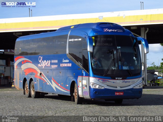 Lopes Turismo 1004 na cidade de Vitória da Conquista, Bahia, Brasil, por Diego Charlis Coelho. ID da foto: 2998865.