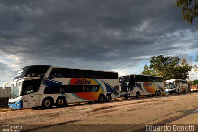 Viação Juína 1501 na cidade de Cuiabá, Mato Grosso, Brasil, por Eduardo Benetti . Número da foto: #3001520.