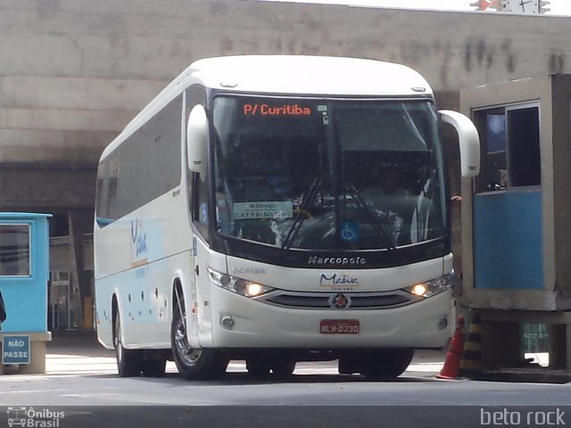 Maiwa Turismo 0230 na cidade de Curitiba, Paraná, Brasil, por Alberto Selinke. ID da foto: 3001097.