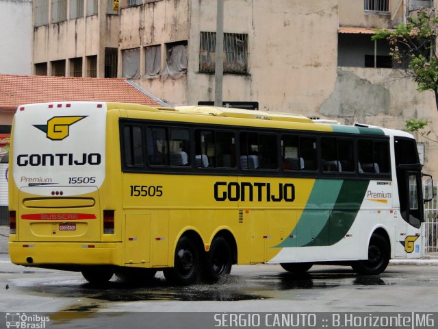 Empresa Gontijo de Transportes 15505 na cidade de Belo Horizonte, Minas Gerais, Brasil, por Sérgio Augusto Braga Canuto. Número da foto: #3002818.