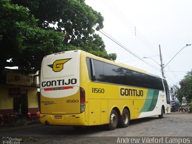 Empresa Gontijo de Transportes 11560 na cidade de Pirapora, Minas Gerais, Brasil, por Andrew Campos. ID da foto: 3001901.