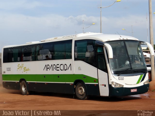 Viação Nossa Senhora Aparecida 1030 na cidade de Estreito, Maranhão, Brasil, por João Victor. ID da foto: 3002779.