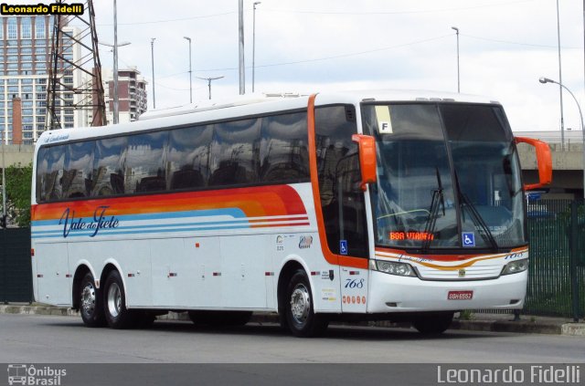 Viação Vale do Tietê 768 na cidade de São Paulo, São Paulo, Brasil, por Leonardo Fidelli. Número da foto: #3000557.