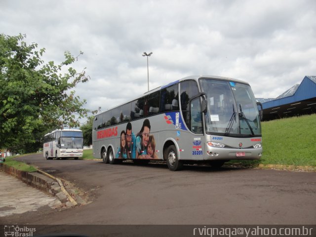 Reunidas Transportes Coletivos 20201 na cidade de Pato Branco, Paraná, Brasil, por Rodrigo Augusto  Vignaga. Número da foto: #3002515.