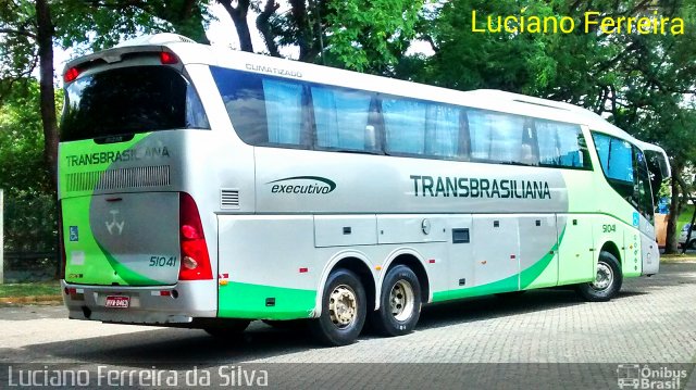Transbrasiliana Transportes e Turismo 51041 na cidade de São Paulo, São Paulo, Brasil, por Luciano Ferreira da Silva. Número da foto: #3000816.