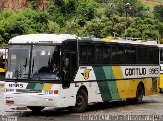 Empresa Gontijo de Transportes 9565 na cidade de Belo Horizonte, Minas Gerais, Brasil, por Sérgio Augusto Braga Canuto. ID da foto: 3002892.