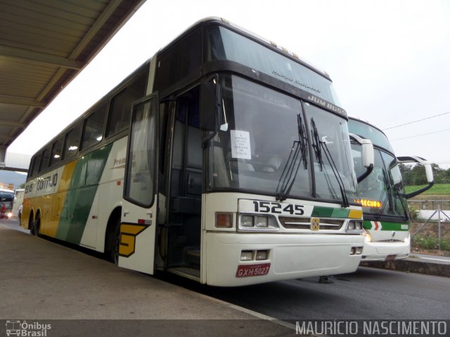 Empresa Gontijo de Transportes 15245 na cidade de Belo Horizonte, Minas Gerais, Brasil, por Maurício Nascimento. ID da foto: 3004928.