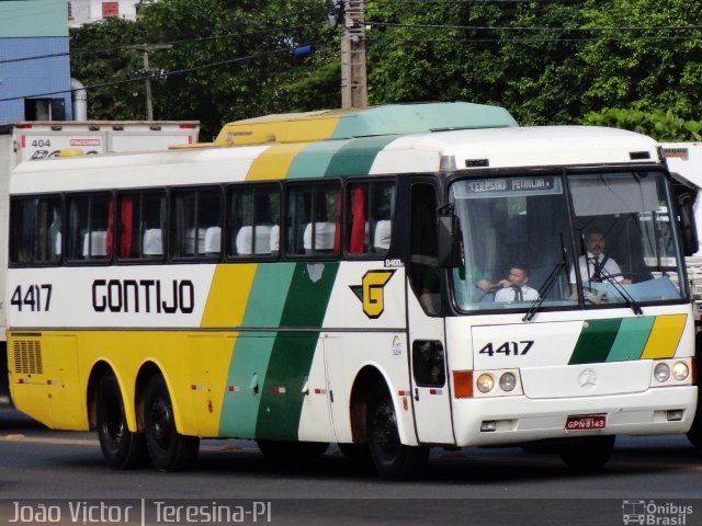 Empresa Gontijo de Transportes 4417 na cidade de Teresina, Piauí, Brasil, por João Victor. ID da foto: 3004598.