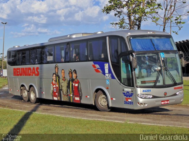Reunidas Transportes Coletivos 26231 na cidade de Florianópolis, Santa Catarina, Brasil, por Daniel Guardiola. Número da foto: #3005071.