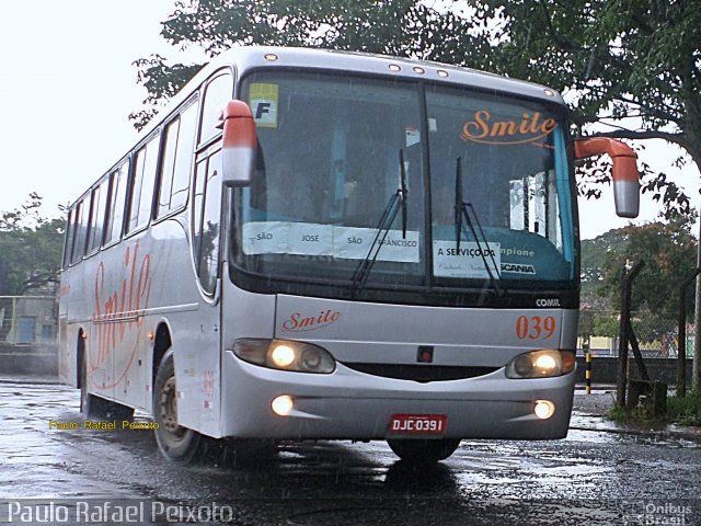 Smile Transportes e Turismo 039 na cidade de São José dos Campos, São Paulo, Brasil, por Paulo Rafael Peixoto. ID da foto: 3003196.