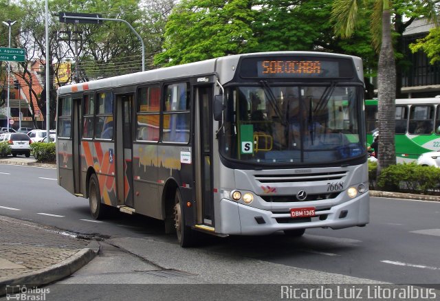 Rápido Campinas 7668 na cidade de Sorocaba, São Paulo, Brasil, por Ricardo Luiz. ID da foto: 3005325.