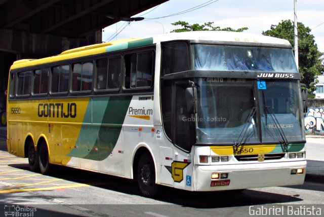 Empresa Gontijo de Transportes 15650 na cidade de Rio de Janeiro, Rio de Janeiro, Brasil, por Gabriel Batista. ID da foto: 3004843.