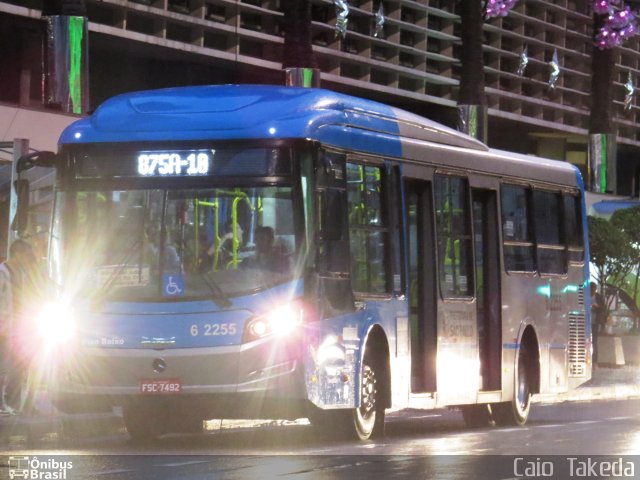 TUPI - Transportes Urbanos Piratininga 6 2255 na cidade de São Paulo, São Paulo, Brasil, por Caio  Takeda. Número da foto: #3002926.