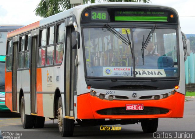 Rápido Araguaia 50001 na cidade de Goiânia, Goiás, Brasil, por Carlos Júnior. ID da foto: 3004861.