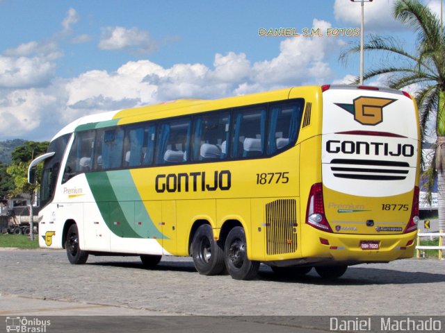 Empresa Gontijo de Transportes 18775 na cidade de Perdões, Minas Gerais, Brasil, por Daniel  Machado. Número da foto: #3005281.