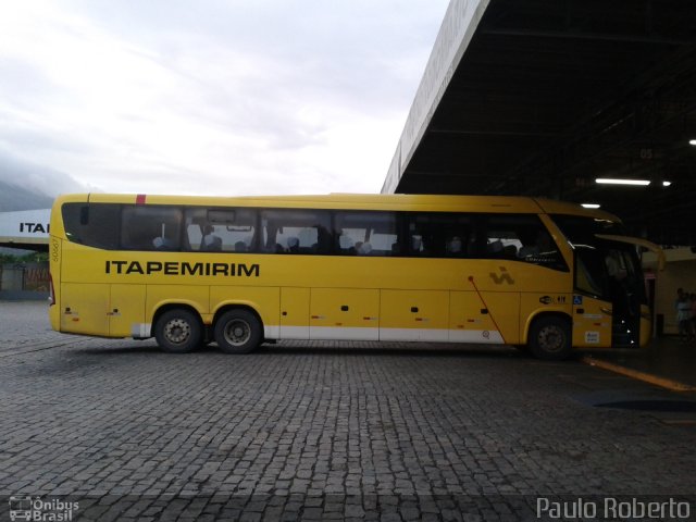 Viação Itapemirim 60667 na cidade de Governador Valadares, Minas Gerais, Brasil, por Paulo Roberto Venancio da Silva. Número da foto: #3003282.