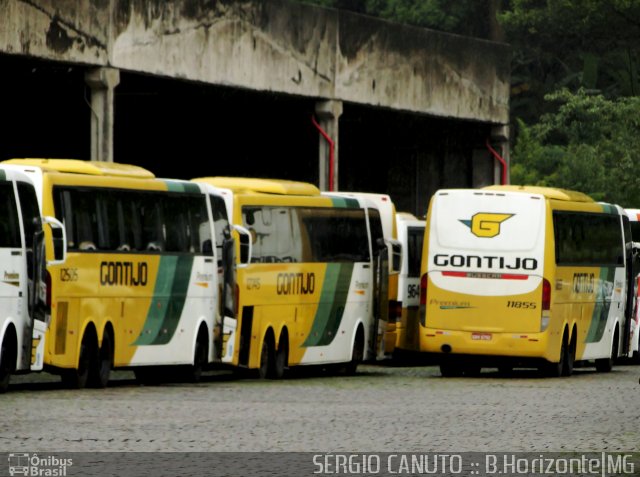 Empresa Gontijo de Transportes 11855 na cidade de Belo Horizonte, Minas Gerais, Brasil, por Sérgio Augusto Braga Canuto. ID da foto: 3002875.