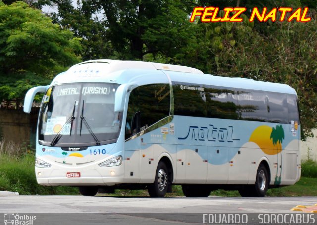 Transportadora Turística Natal 1610 na cidade de São Paulo, São Paulo, Brasil, por EDUARDO - SOROCABUS. Número da foto: #3005098.