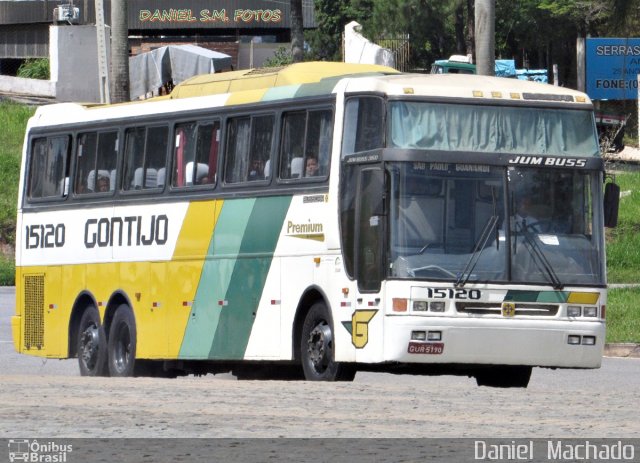 Empresa Gontijo de Transportes 15120 na cidade de Perdões, Minas Gerais, Brasil, por Daniel  Machado. Número da foto: #3005275.