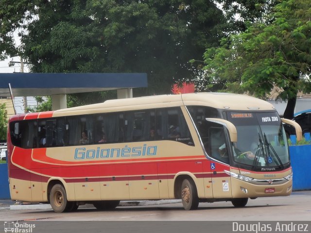 Auto Viação Goianésia 194003-5 na cidade de Goiânia, Goiás, Brasil, por Douglas Andrez. Número da foto: #3004584.