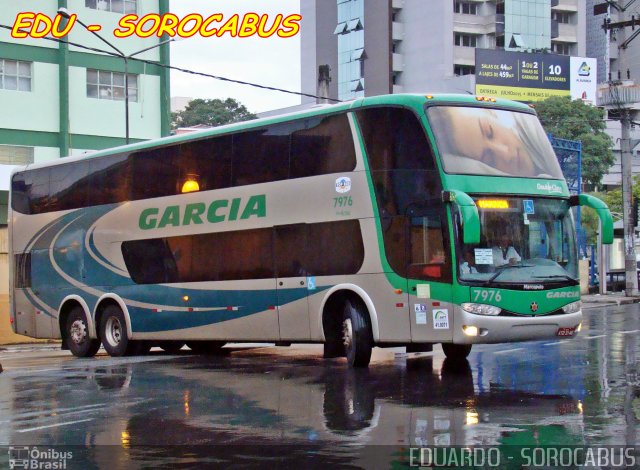 Viação Garcia 7976 na cidade de Sorocaba, São Paulo, Brasil, por EDUARDO - SOROCABUS. Número da foto: #3004093.