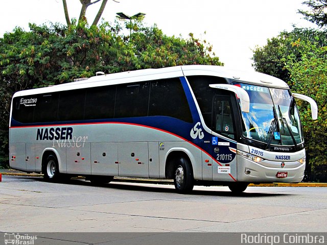 Viação Nasser 210115 na cidade de São Paulo, São Paulo, Brasil, por Rodrigo Coimbra. ID da foto: 3006753.