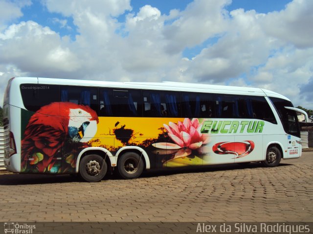 Eucatur - Empresa União Cascavel de Transportes e Turismo 4927 na cidade de Porto Velho, Rondônia, Brasil, por Alex da Silva Rodrigues. Número da foto: #3007740.
