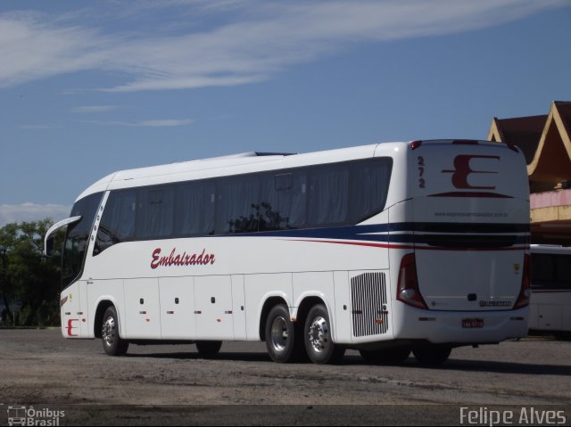 Expresso Embaixador 272 na cidade de Pelotas, Rio Grande do Sul, Brasil, por Felipe Alves. Número da foto: #3006505.