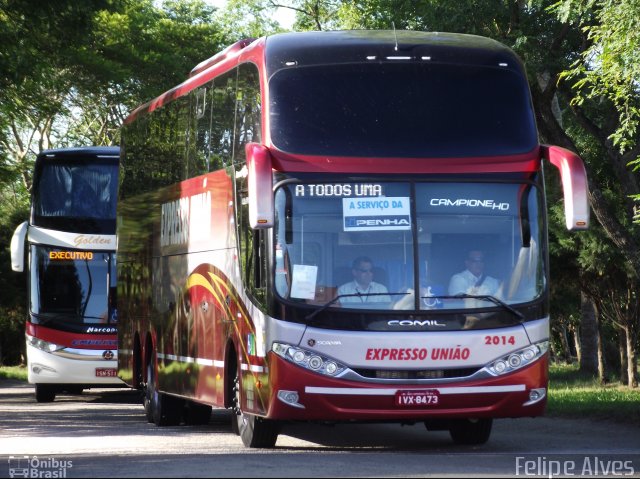 Expresso União Turismo 2014 na cidade de Pelotas, Rio Grande do Sul, Brasil, por Felipe Alves. Número da foto: #3006492.