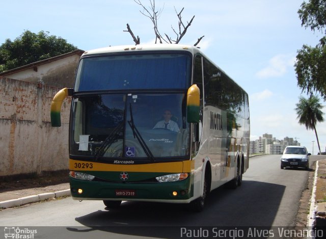 Viação Motta 30293 na cidade de Cuiabá, Mato Grosso, Brasil, por Paulo Sergio Alves Venancio. ID da foto: 3006333.