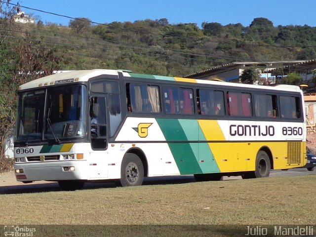 Empresa Gontijo de Transportes 8360 na cidade de Belo Horizonte, Minas Gerais, Brasil, por Júlio  Mandelli. ID da foto: 3005609.