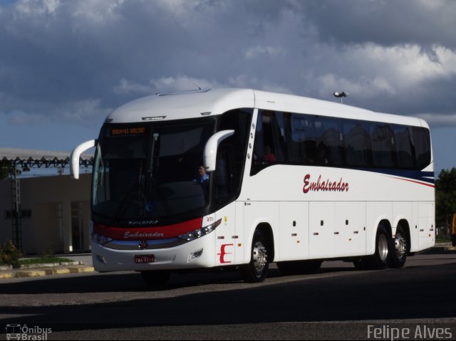 Expresso Embaixador 271 na cidade de Pelotas, Rio Grande do Sul, Brasil, por Felipe Alves. Número da foto: #3006484.