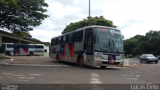 Expresso Maringá 5413 na cidade de Santa Isabel do Ivaí, Paraná, Brasil, por Lucas Cirilo. Número da foto: #3006070.